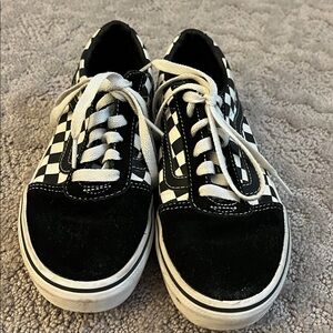 VANS Black and White Checkered Sneakers